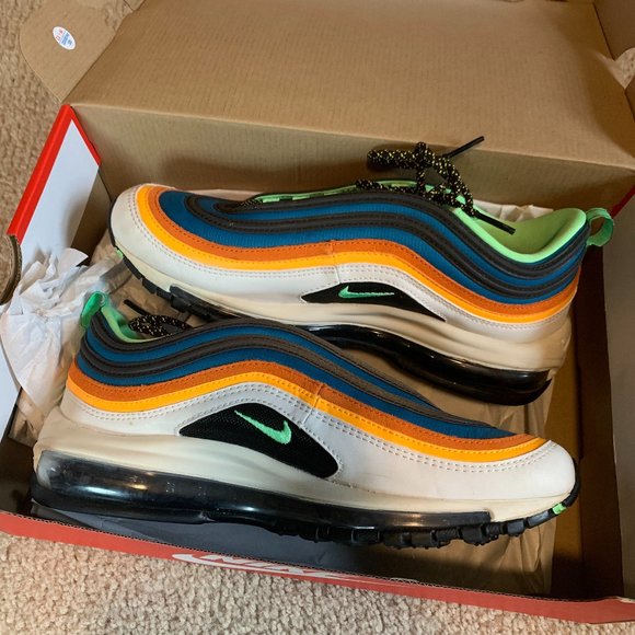 Nike Air Max 97 in Green Abyss/Illusion Green main image 4